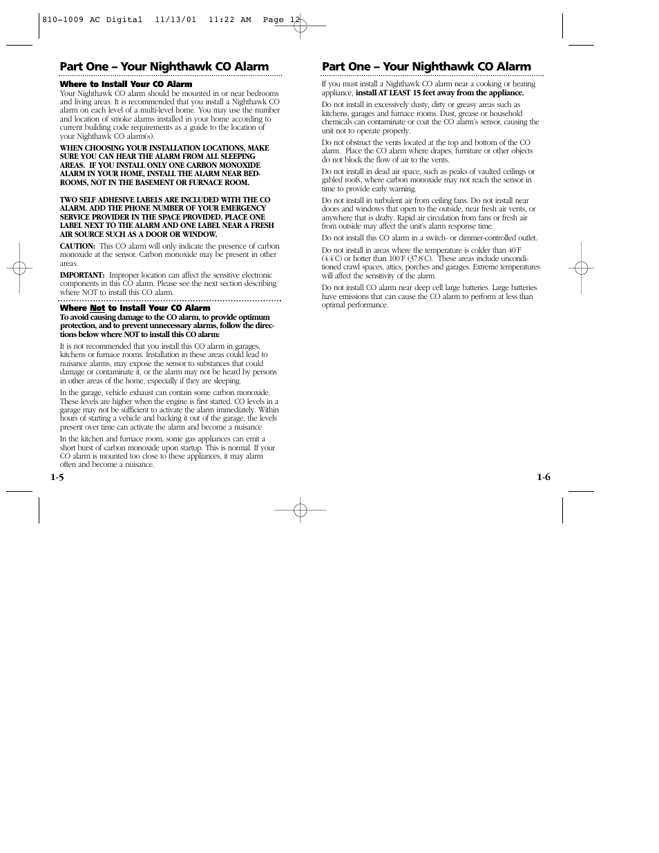 Nighthawk KN-COP-C User Manual | Page 7 / 20