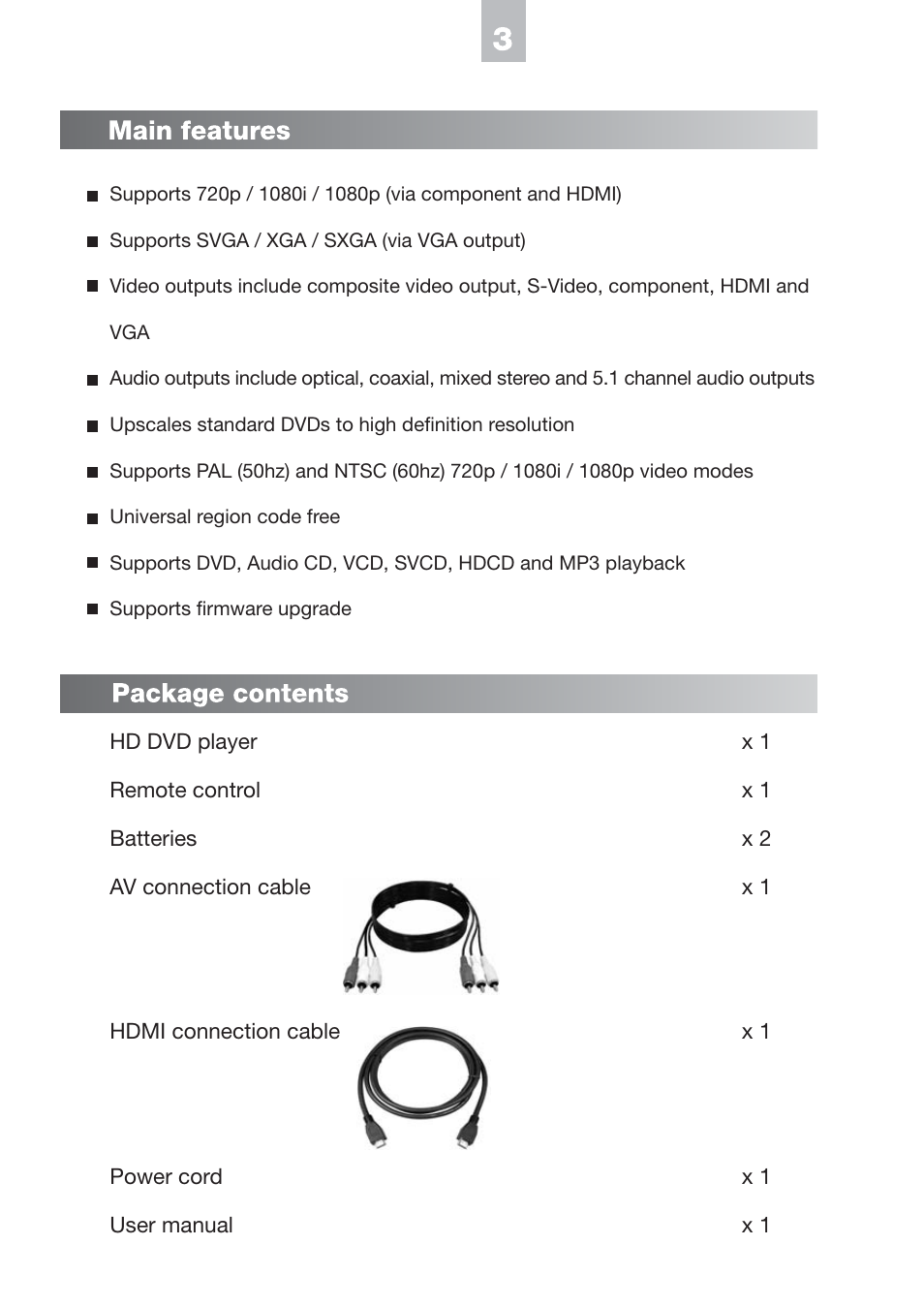 NeoDigits.com HVD2085 User Manual | Page 6 / 37