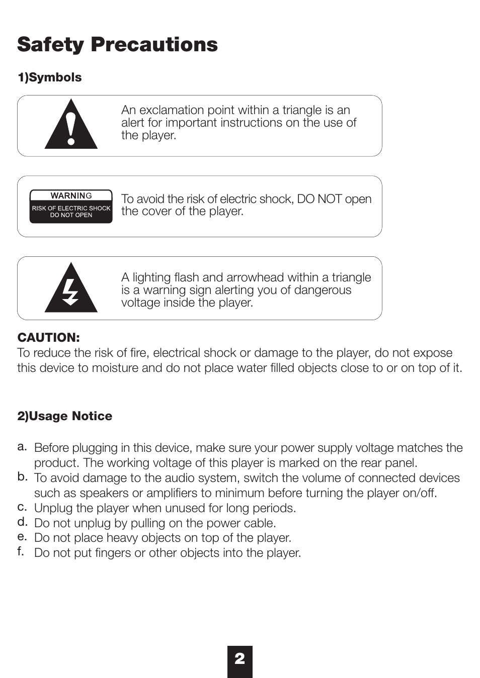 Safety precautions | NeoDigits.com NeoDigits Helios H4000 User Manual | Page 4 / 34