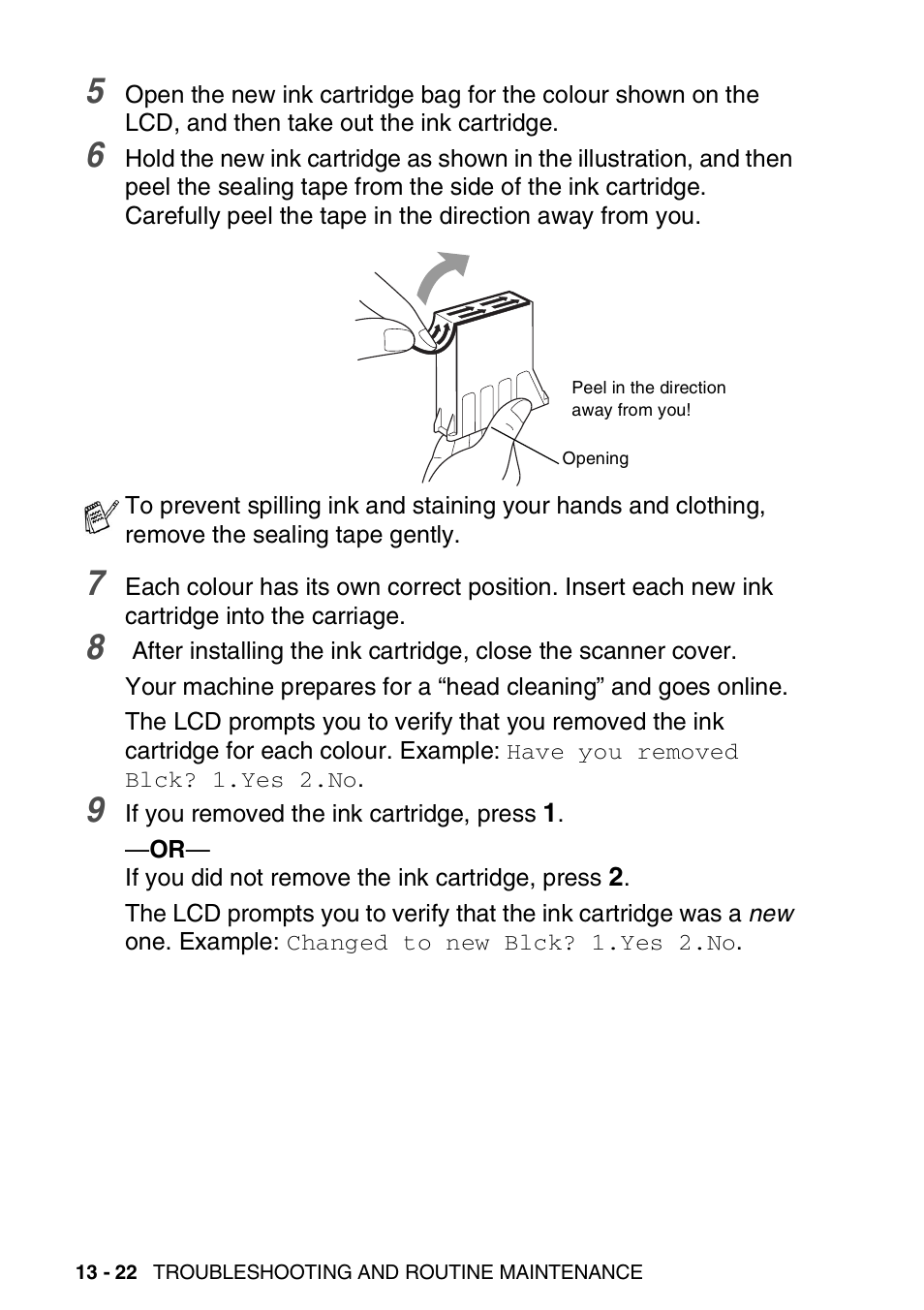 Nordic Star Products MFC-3420C User Manual | Page 168 / 190
