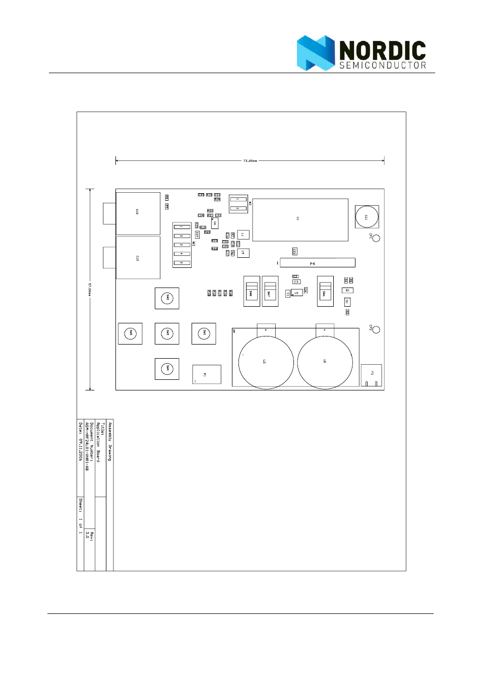 2 application board schematics | Nordic Star Products NRD24V1 User Manual | Page 23 / 25