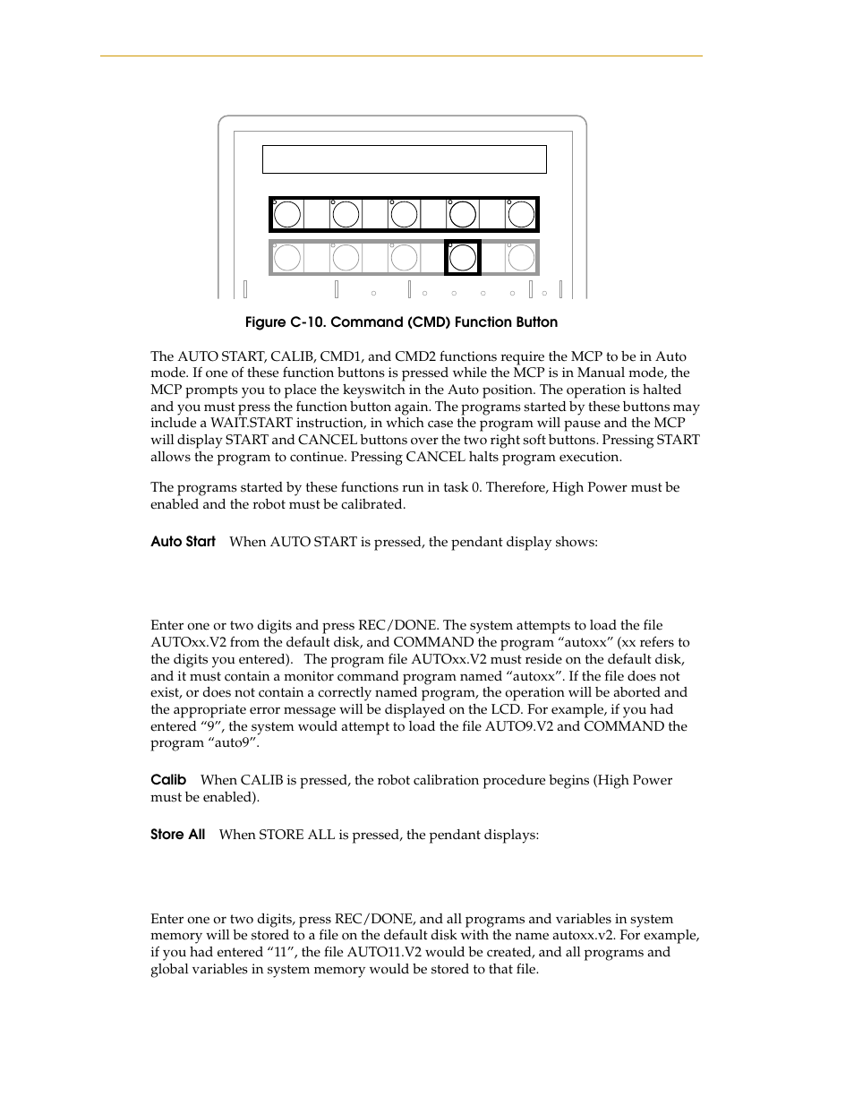 Figure c-10. command (cmd) function button | Nortech Systems Adept RS-232/TERM User Manual | Page 138 / 156