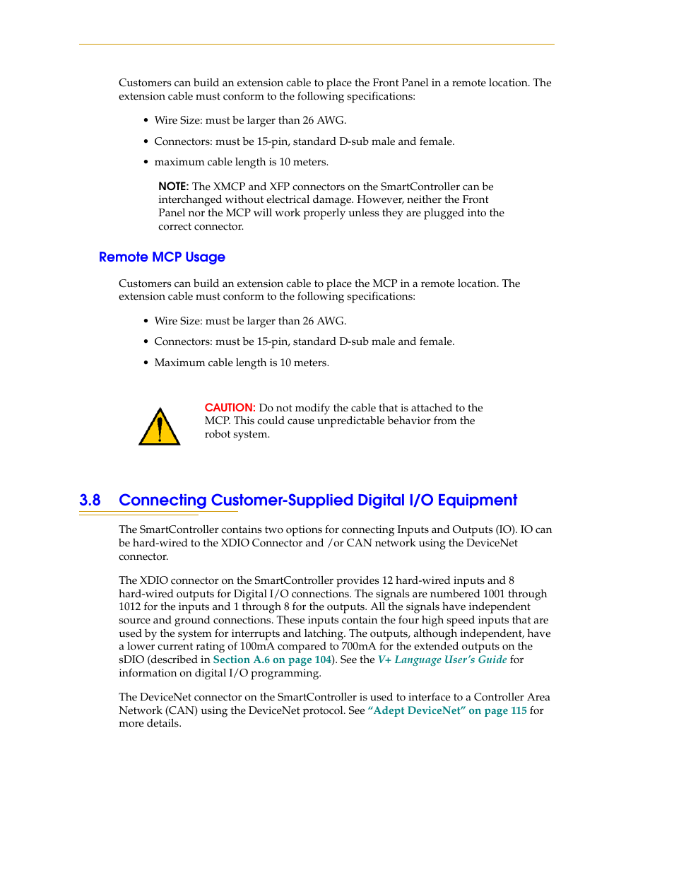 Remote mcp usage | Nortech Systems Adept RS-232/TERM User Manual | Page 58 / 156