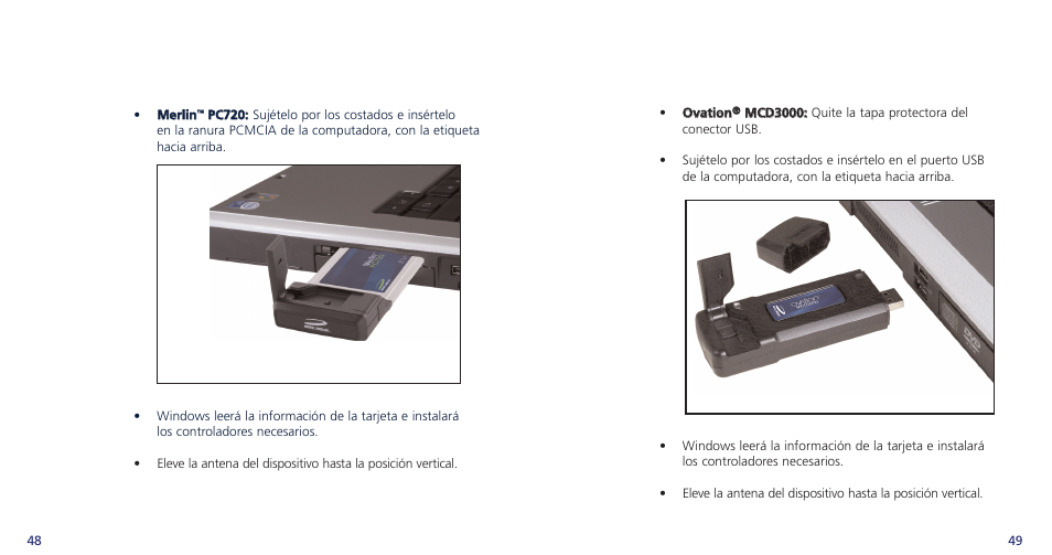 Novatel Wireless OVATION PC720 User Manual | Page 27 / 31