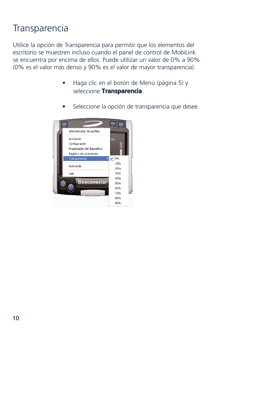 Transparencia | Novatel Wireless MCD3000 User Manual | Page 103 / 130