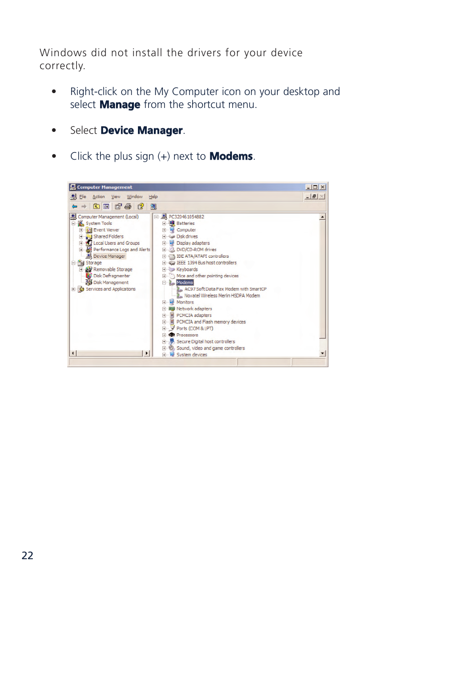 Novatel Wireless MCD3000 User Manual | Page 29 / 130