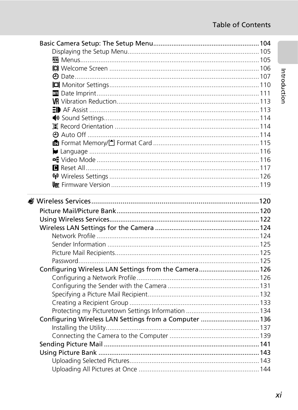 Nikon S51c User Manual | Page 13 / 191