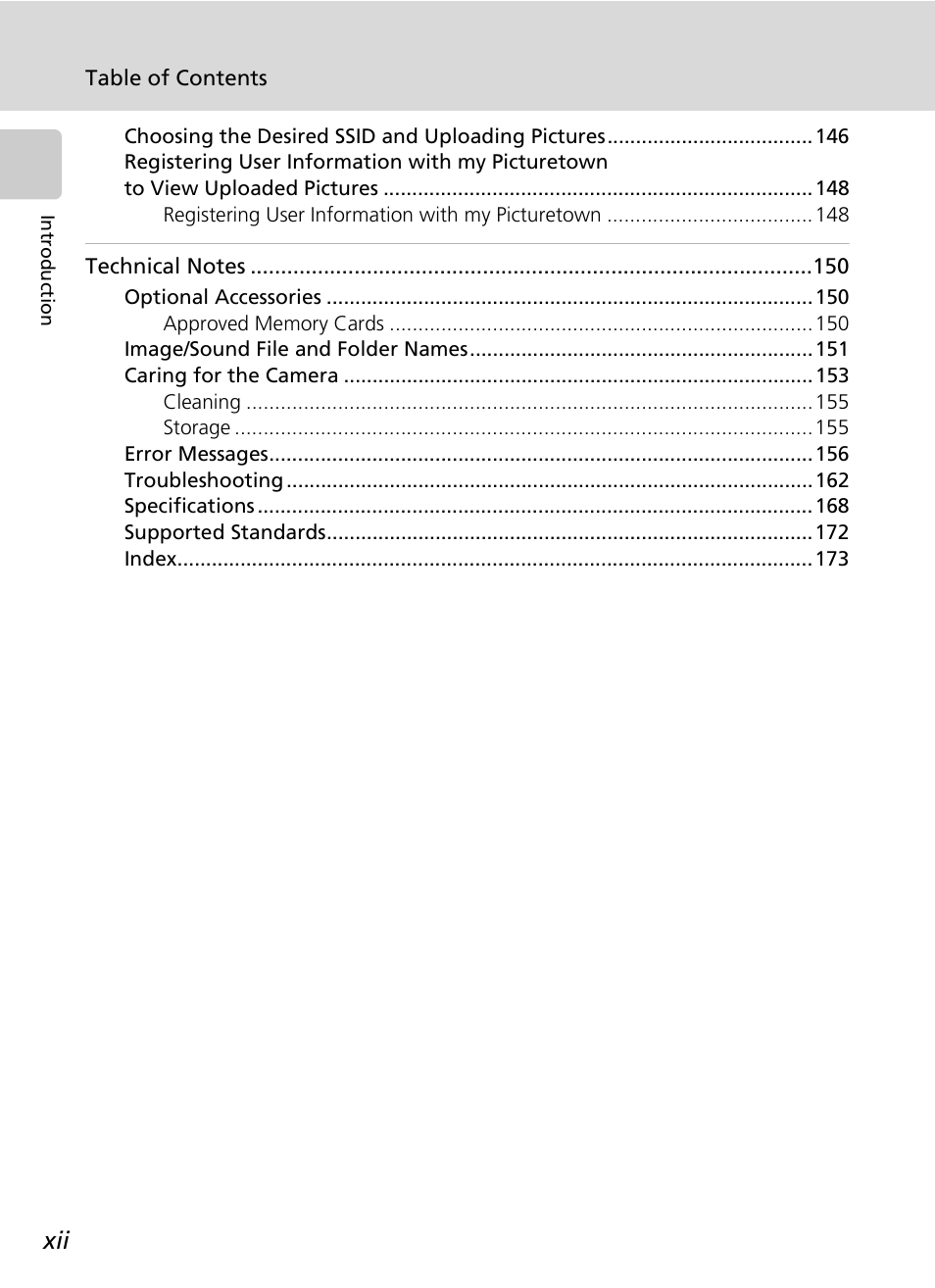 Nikon S51c User Manual | Page 14 / 191