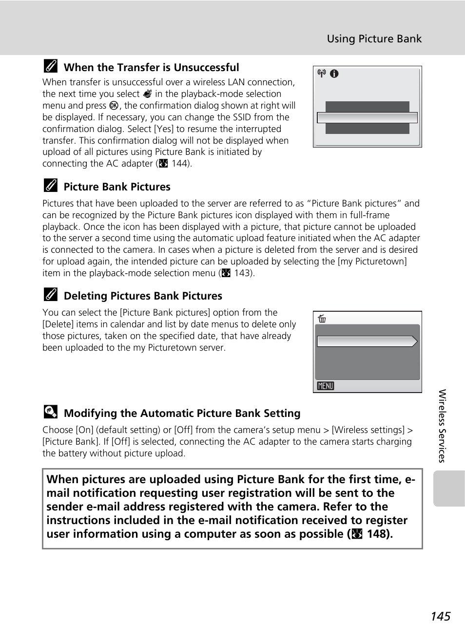 C 145) | Nikon S51c User Manual | Page 159 / 191
