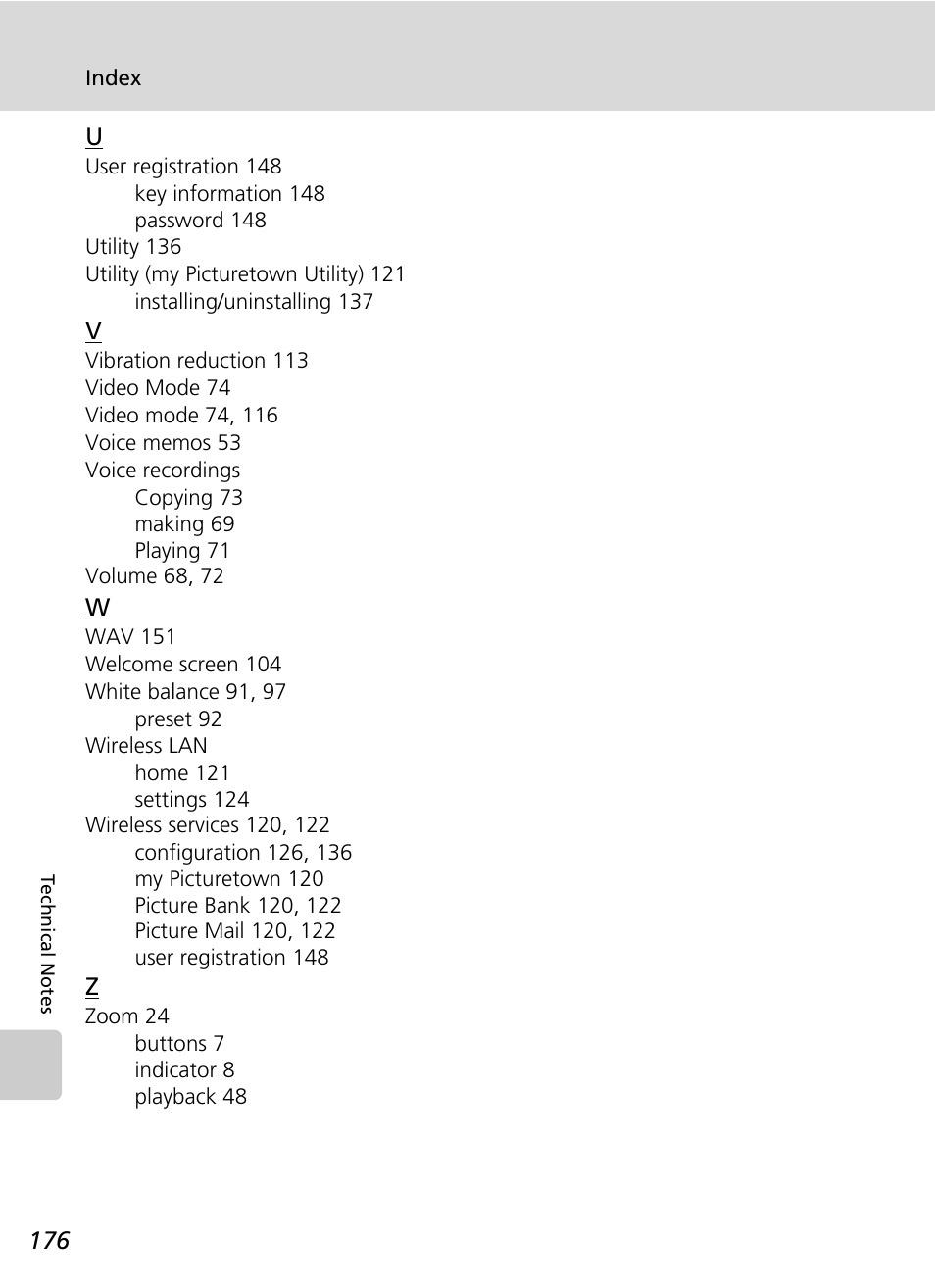 Nikon S51c User Manual | Page 190 / 191