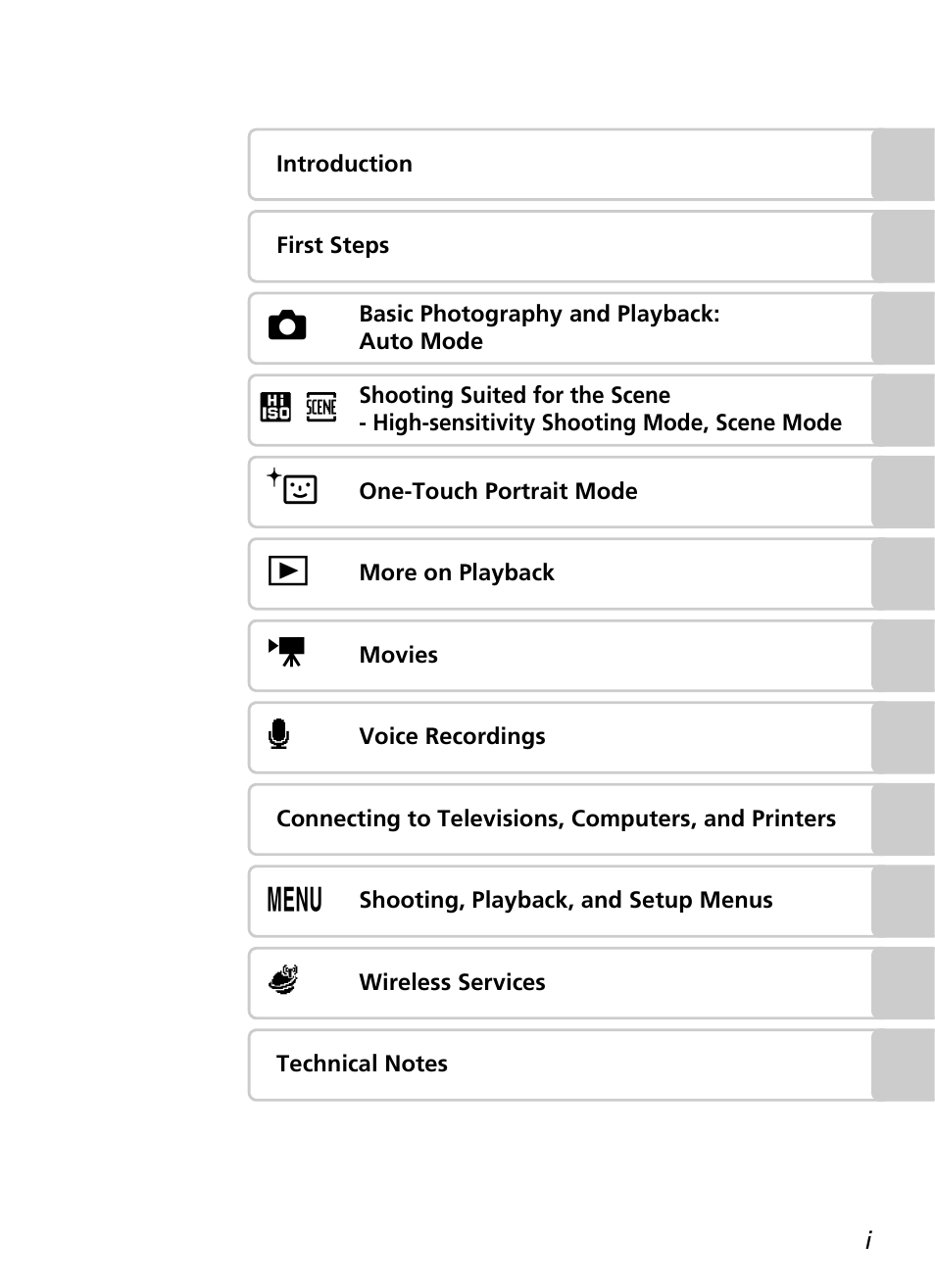 Nikon S51c User Manual | Page 3 / 191