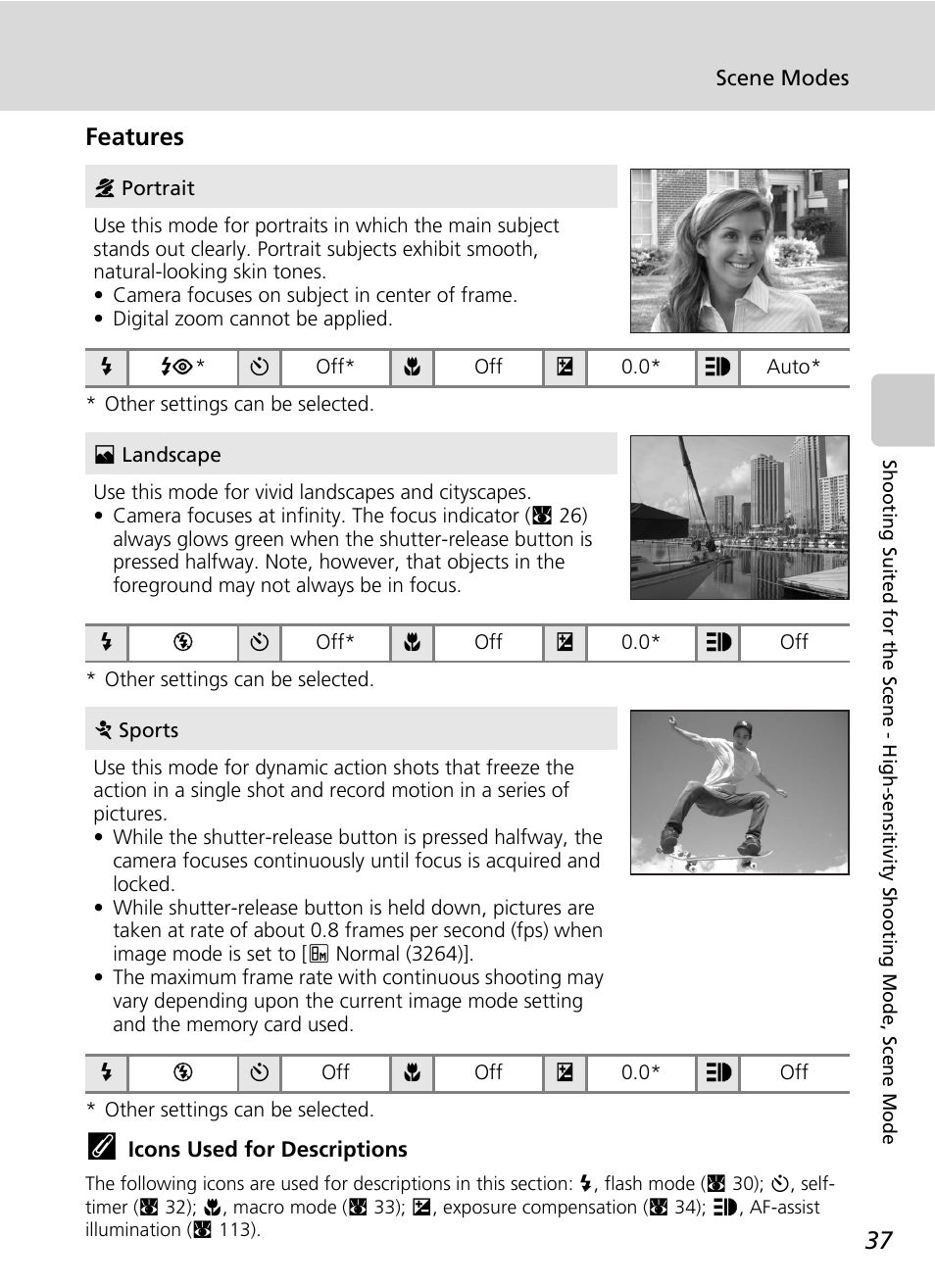 Features | Nikon S51c User Manual | Page 51 / 191