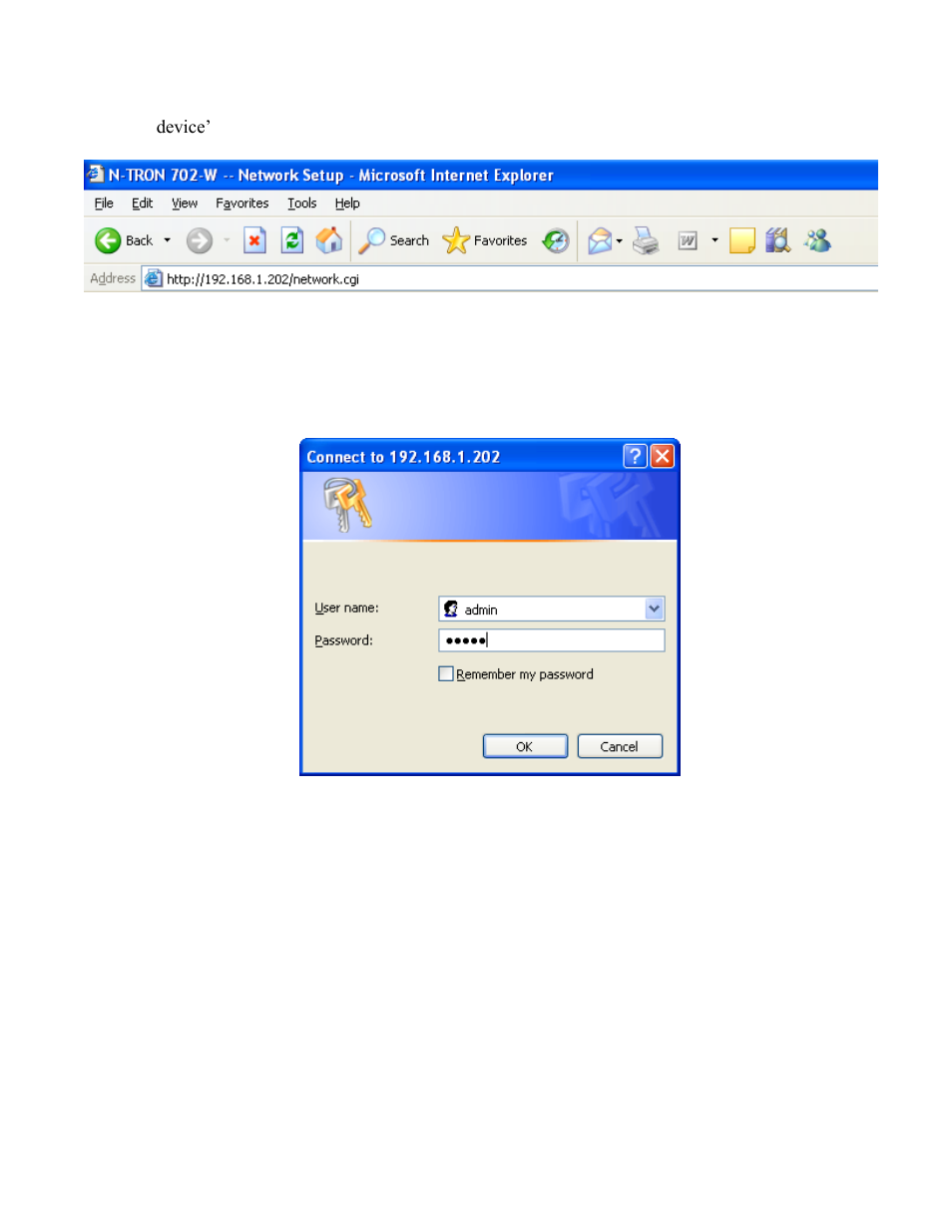 Web management and configuration | N-Tron 702M12-W User Manual | Page 17 / 52