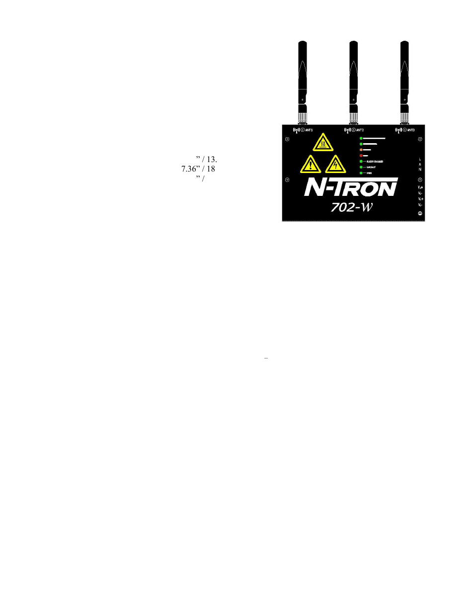 N-Tron 702M12-W User Manual | Page 48 / 52