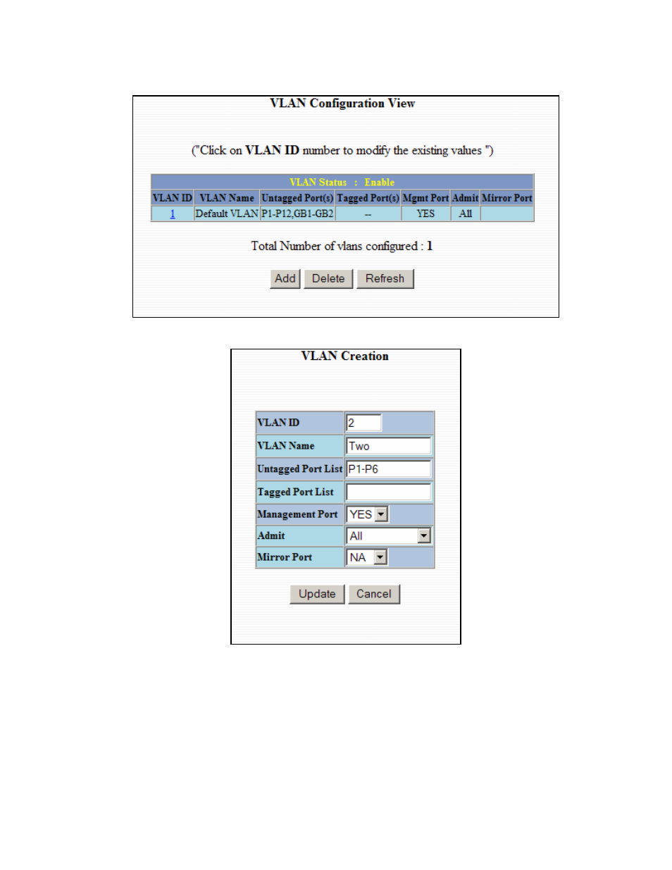 Vlan – port based | N-Tron Ntron 7014FX2 User Manual | Page 39 / 145