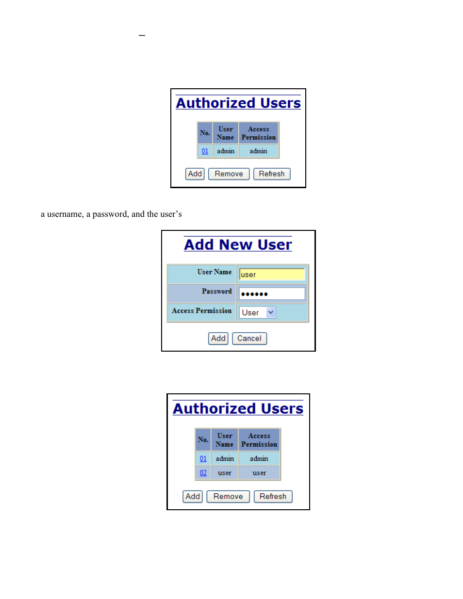 User management – adding users | N-Tron 708M12 User Manual | Page 103 / 156