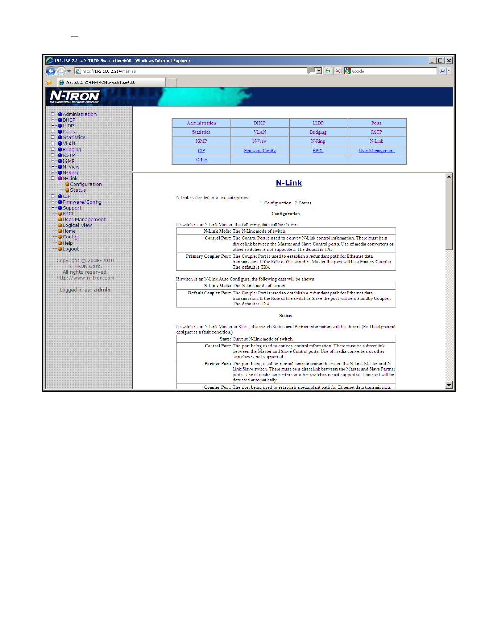 Help – n-link | N-Tron 708M12 User Manual | Page 119 / 156