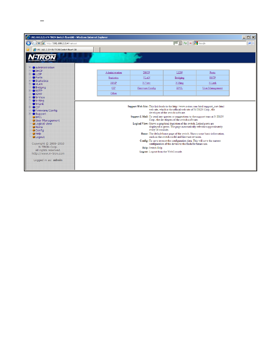 Help – other | N-Tron 708M12 User Manual | Page 124 / 156