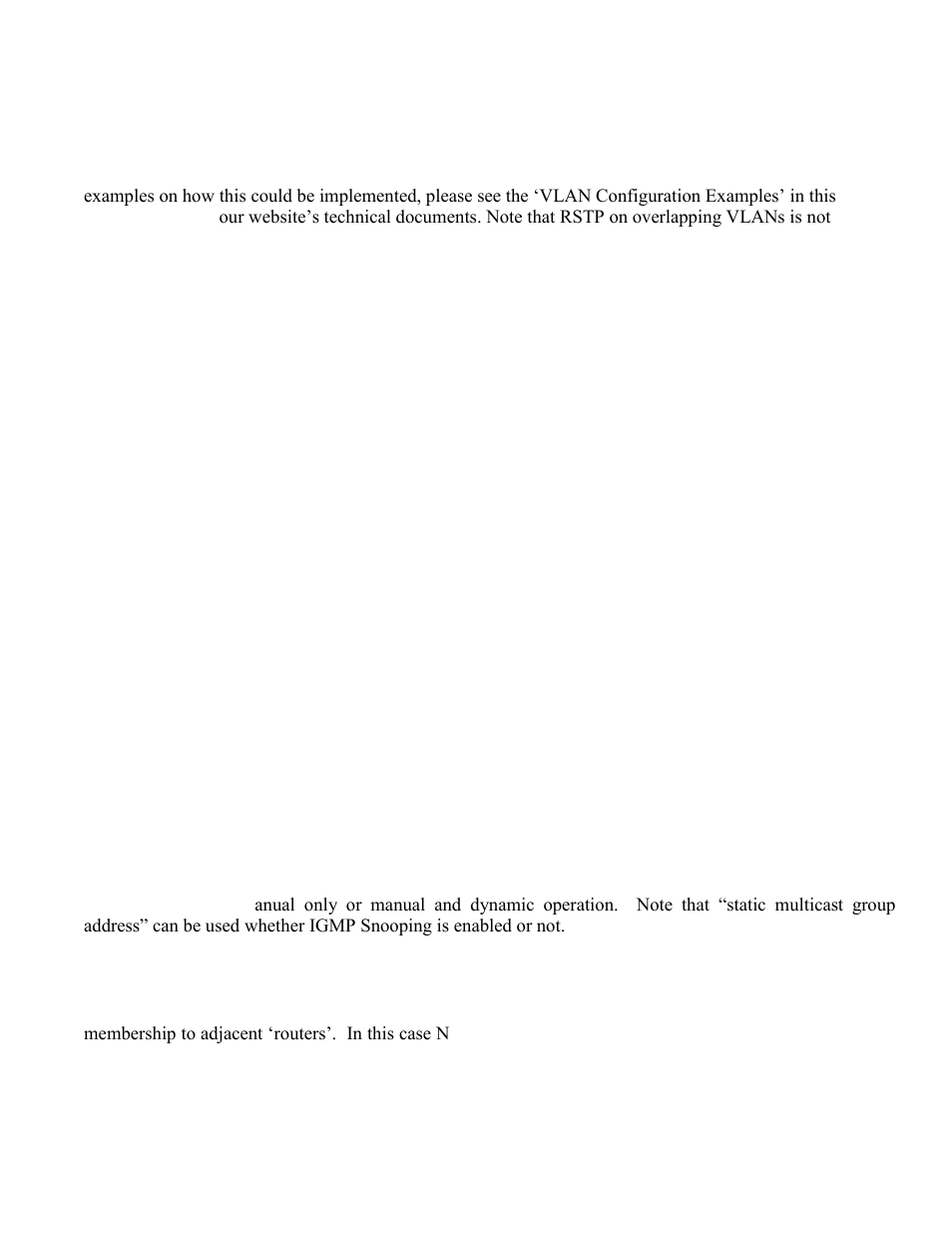 Rapid spanning tree protocol, Snmp traps, Igmp snooping | N-Tron 708M12 User Manual | Page 18 / 156