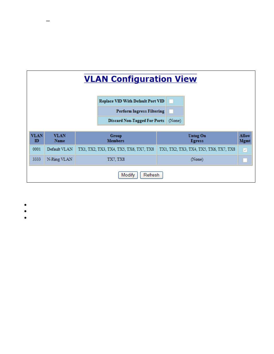 Vlan – configuration | N-Tron 708M12 User Manual | Page 58 / 156