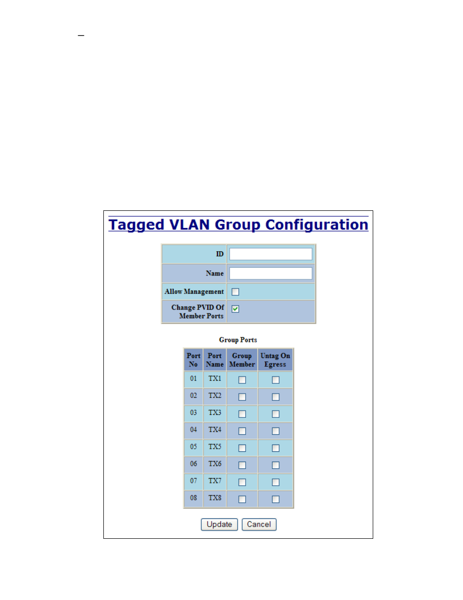 Vlan – group configuration | N-Tron 708M12 User Manual | Page 60 / 156