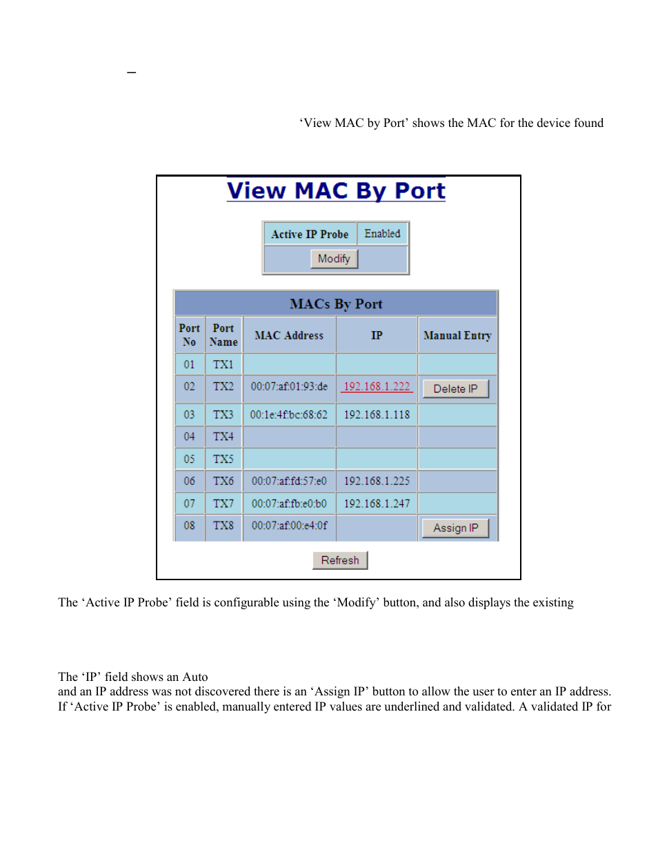 Bridging – show mac by port | N-Tron 708M12 User Manual | Page 66 / 156