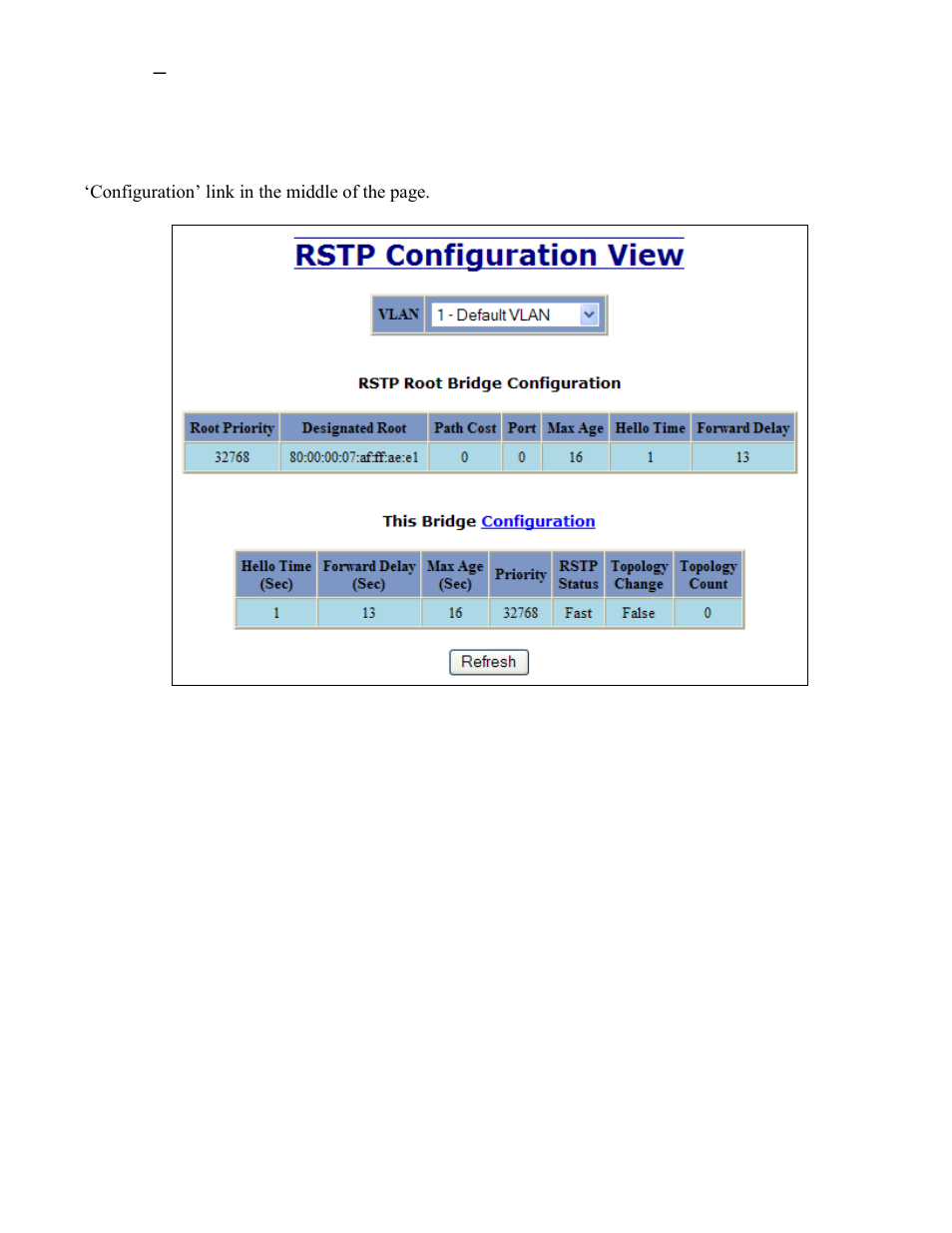 Rstp – configuration | N-Tron 708M12 User Manual | Page 68 / 156