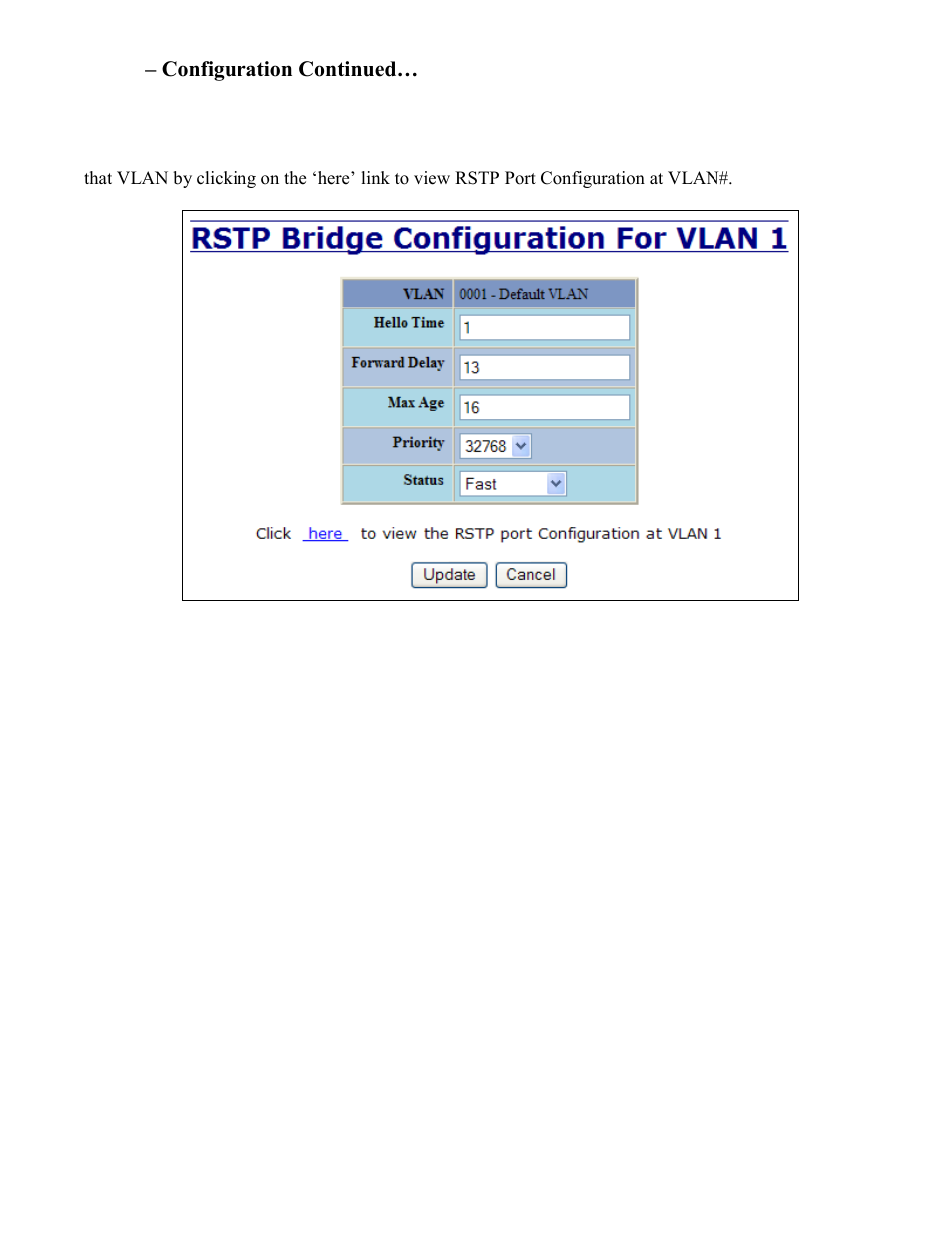 Rstp – configuration continued | N-Tron 708M12 User Manual | Page 69 / 156