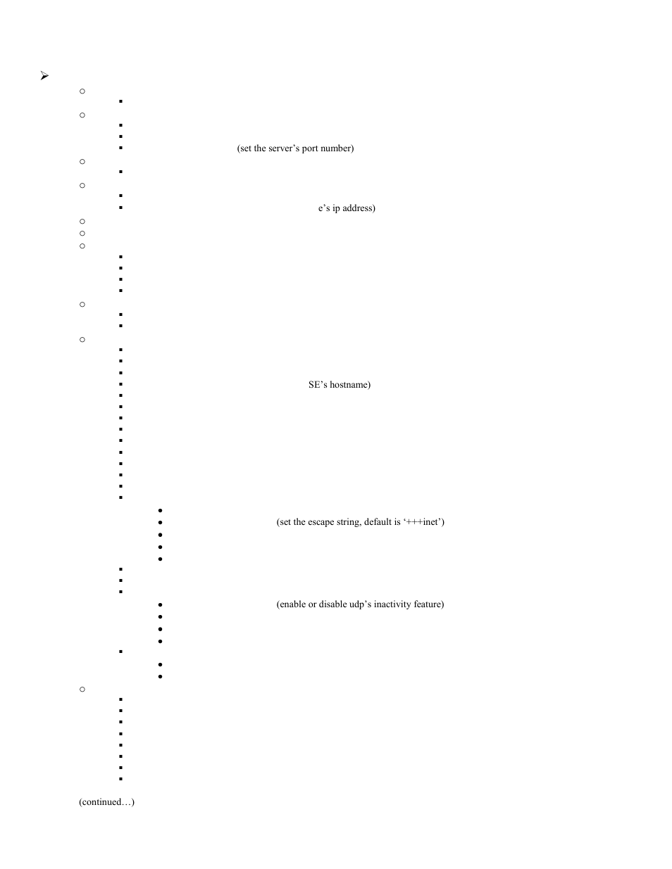 Cli tree of menus, Set (set configurable fields) | N-Tron 102PC-SE User Manual | Page 15 / 41