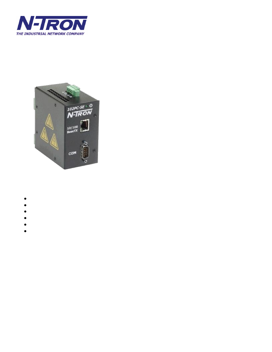N-Tron 102PC-SE User Manual | Page 3 / 41