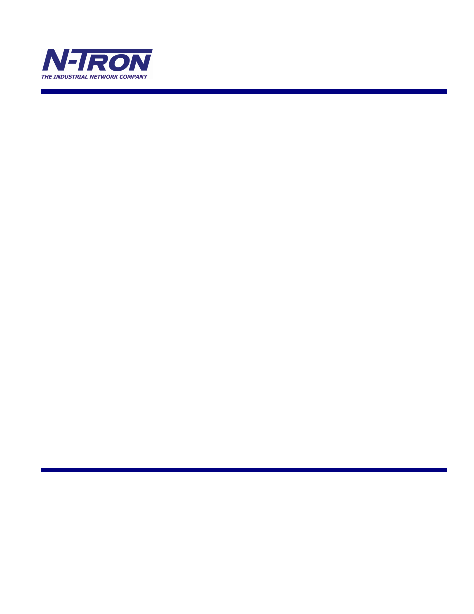 N-Tron 9000 Series User Manual | 138 pages