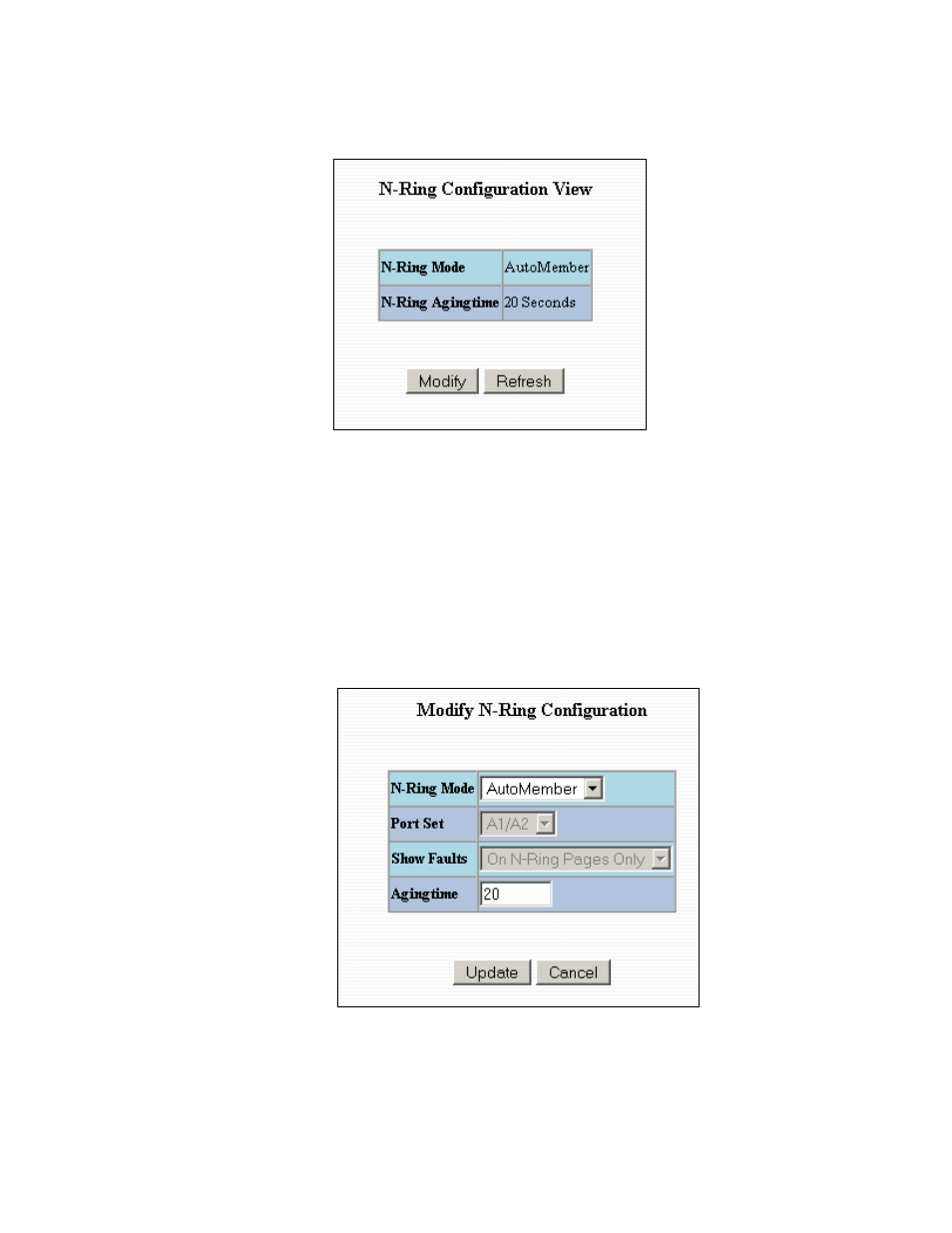 N-ring – configuration | N-Tron 9000 Series User Manual | Page 54 / 138