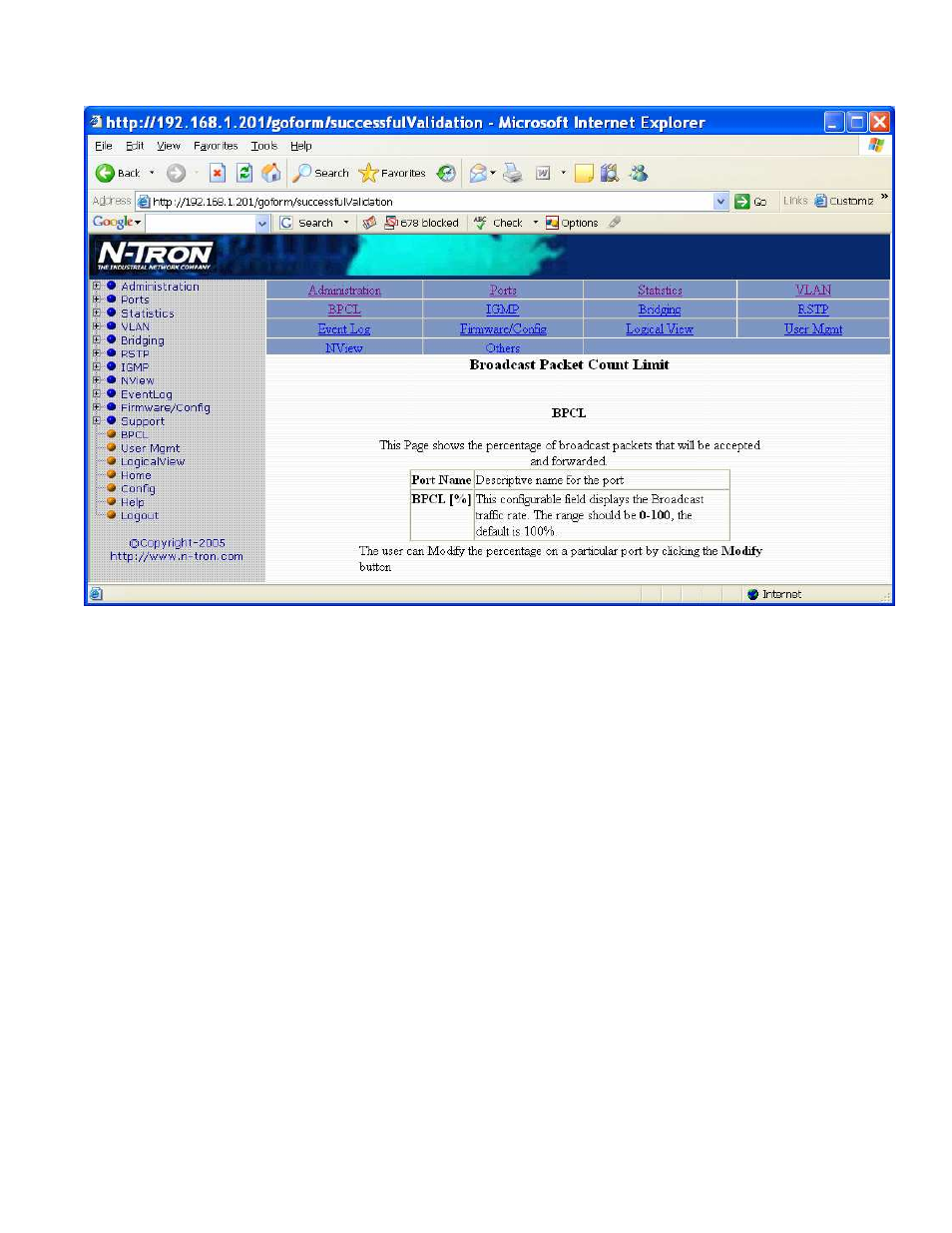 N-Tron 9000 Series User Manual | Page 78 / 138