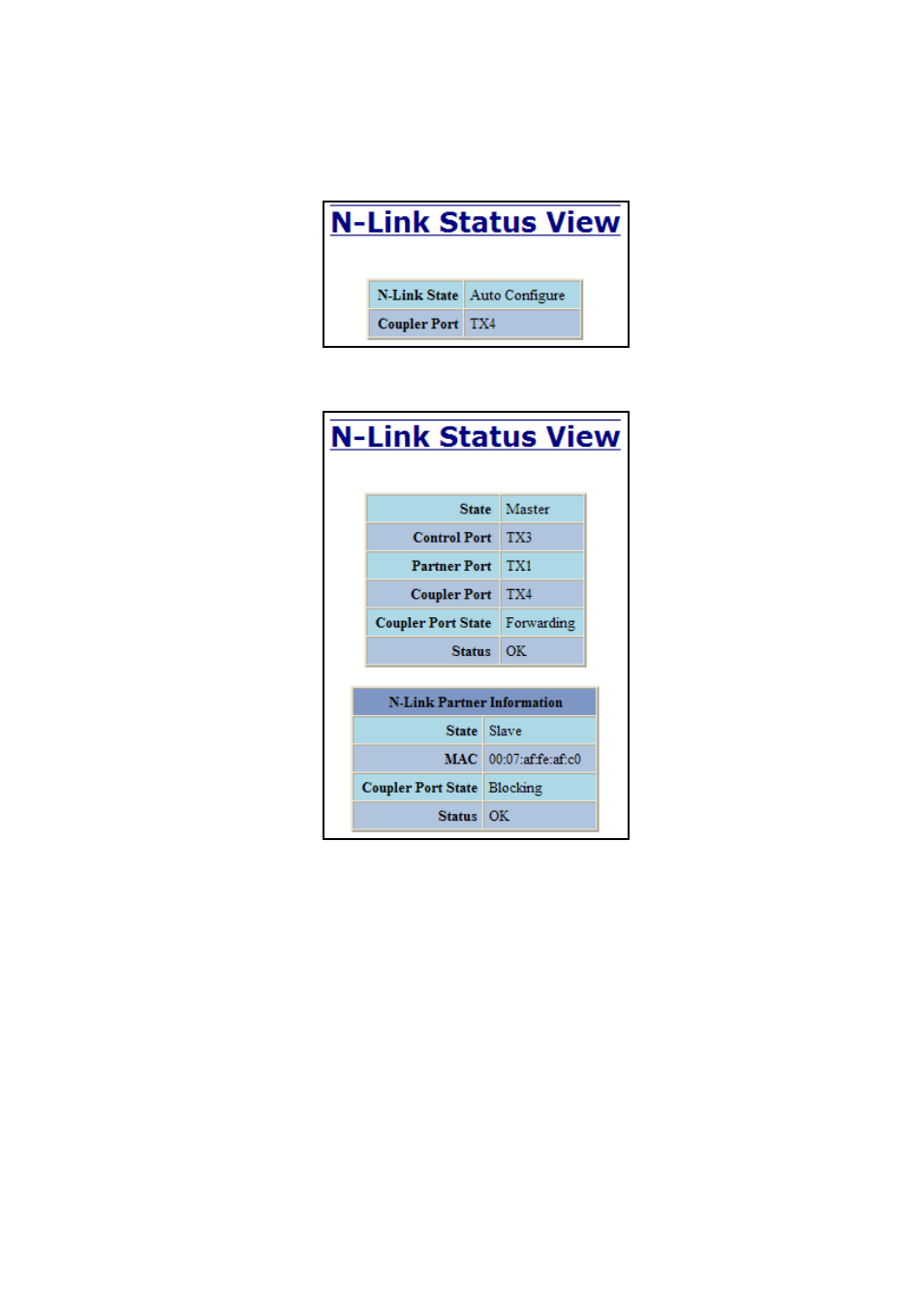 N-link – status, continued | N-Tron 710FX2 User Manual | Page 104 / 170