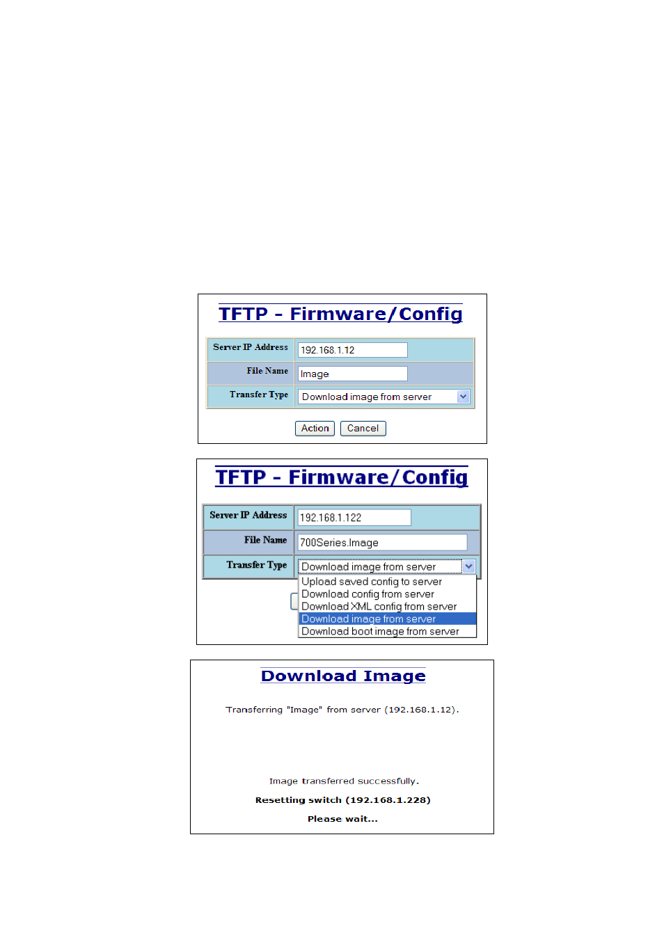 Firmware/config – tftp | N-Tron 710FX2 User Manual | Page 110 / 170