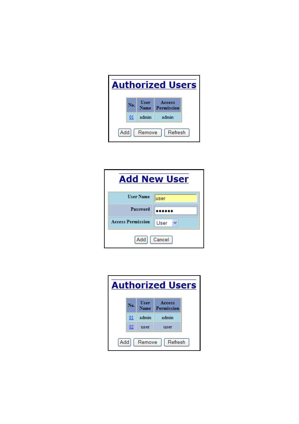 User management – adding users | N-Tron 710FX2 User Manual | Page 115 / 170