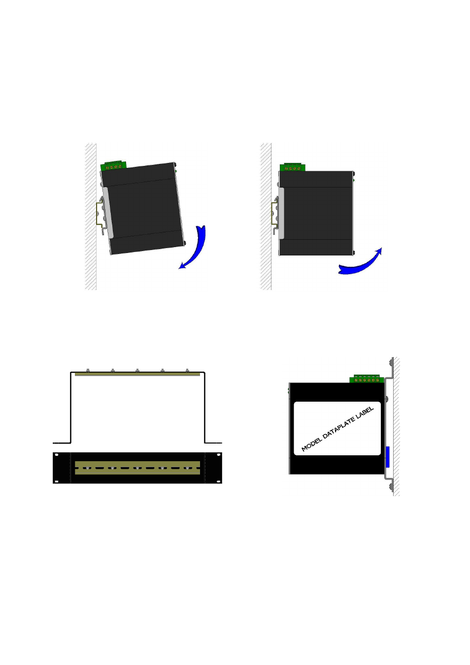 Urmk cpma, Din rail mounting | N-Tron 710FX2 User Manual | Page 12 / 170