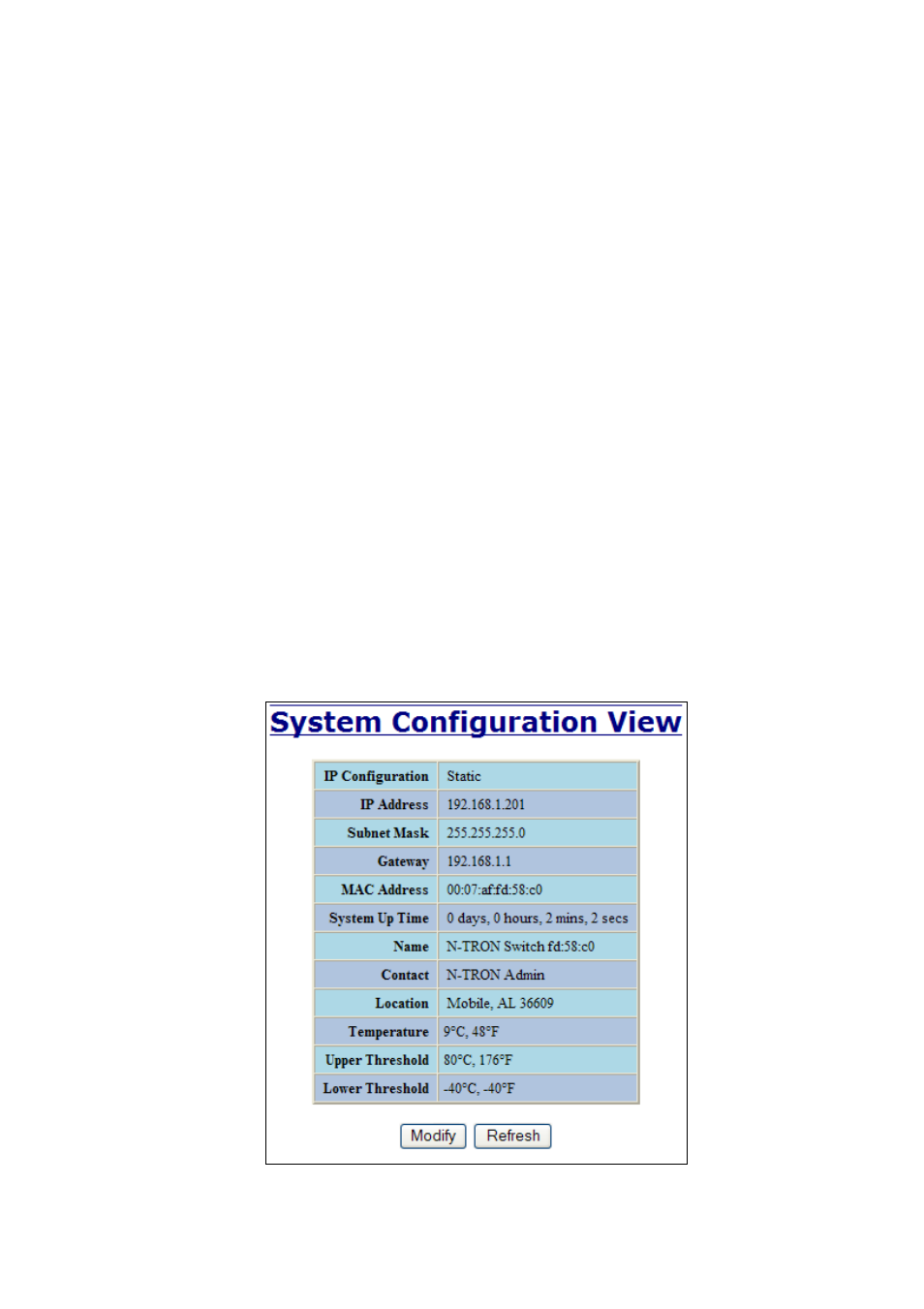 Administration – system | N-Tron 710FX2 User Manual | Page 28 / 170