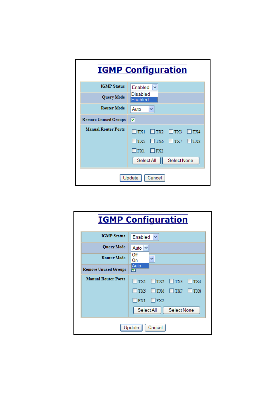 Igmp – configuration, continued | N-Tron 710FX2 User Manual | Page 81 / 170