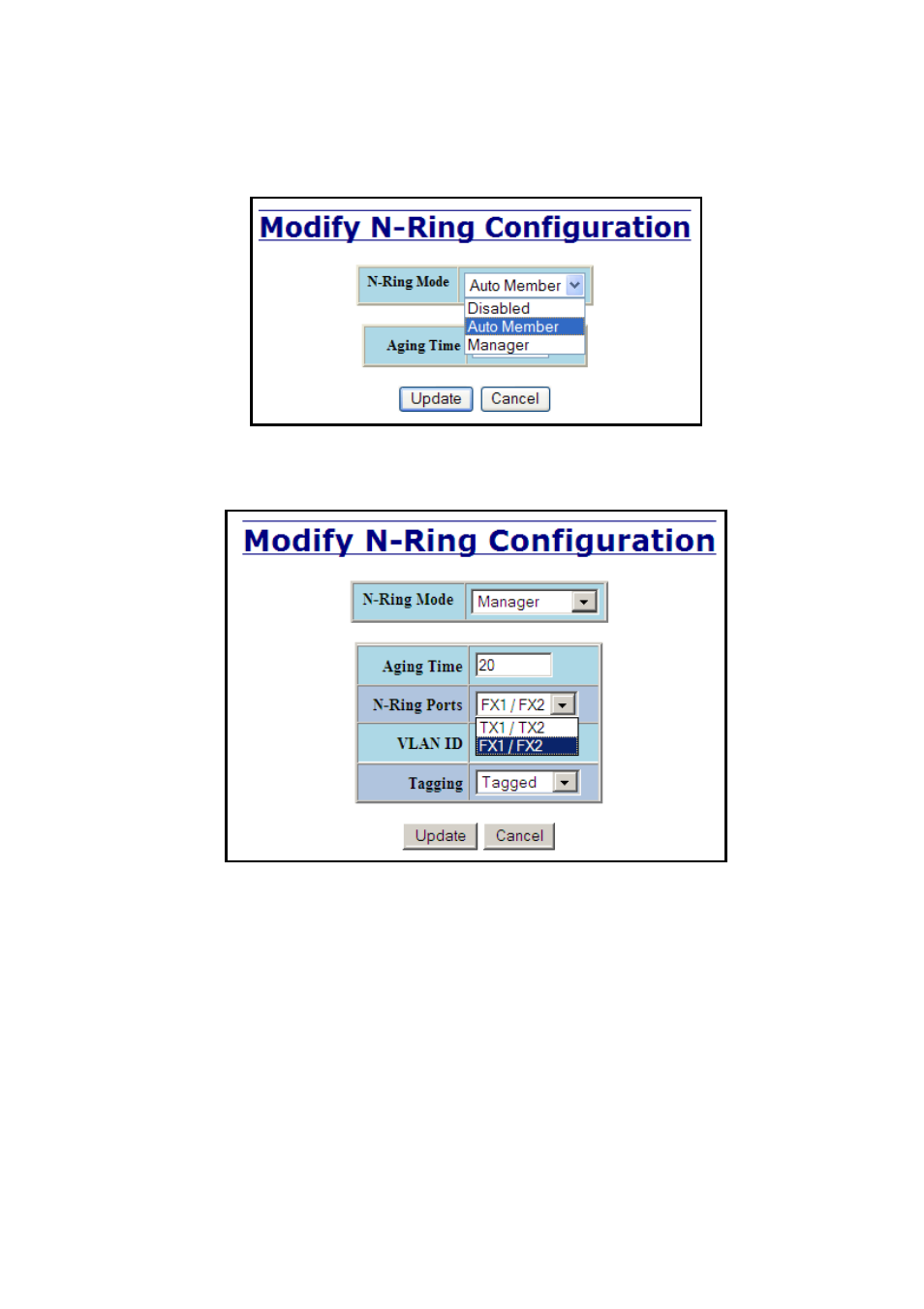 N-ring – configuration, continued | N-Tron 710FX2 User Manual | Page 91 / 170