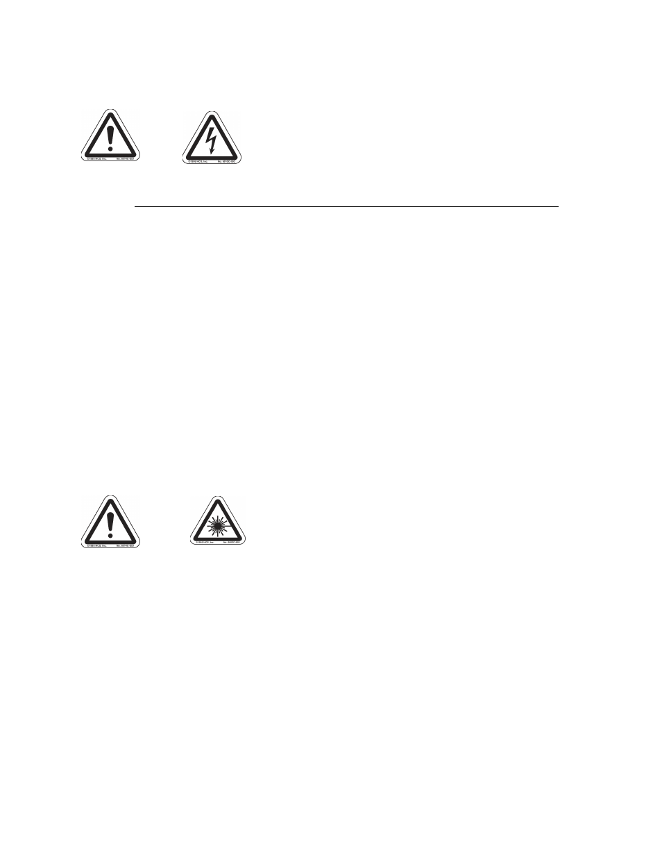 Safety warnings | N-Tron 400 Series User Manual | Page 4 / 16