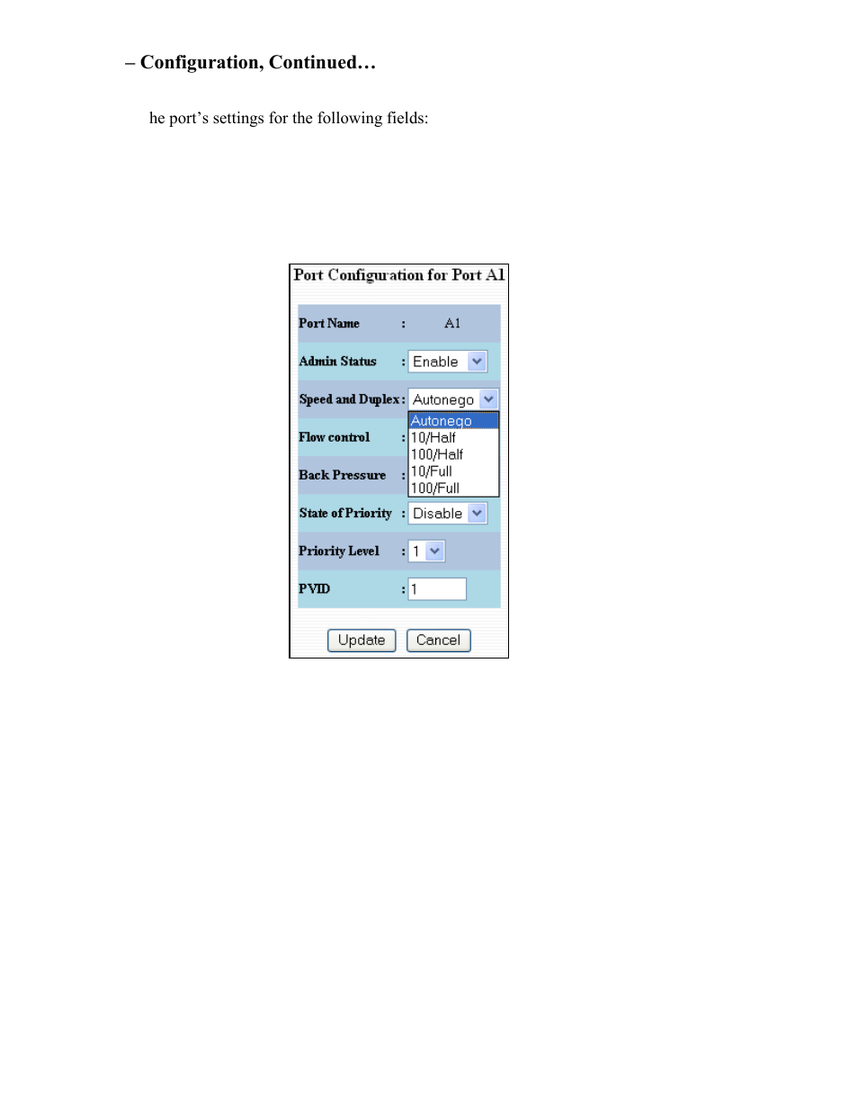 Ports – configuration, continued | N-Tron 9000 User Manual | Page 32 / 145