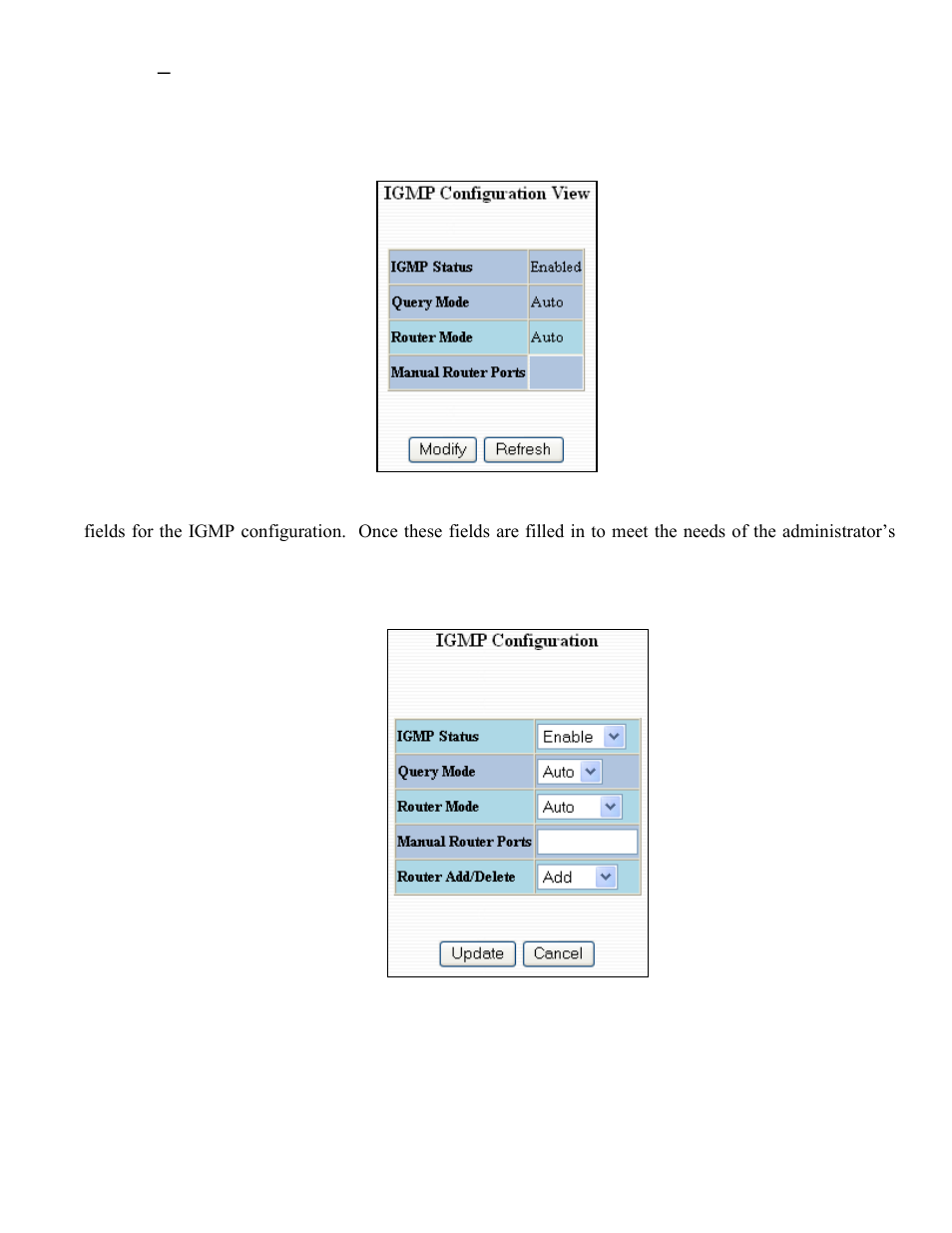 Igmp – configuration | N-Tron 9000 User Manual | Page 53 / 145