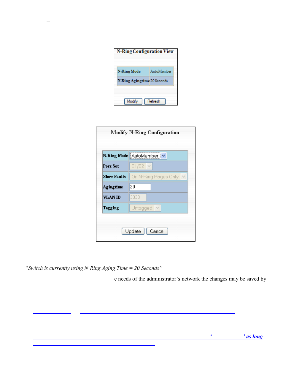 N-ring – configuration | N-Tron 9000 User Manual | Page 57 / 145