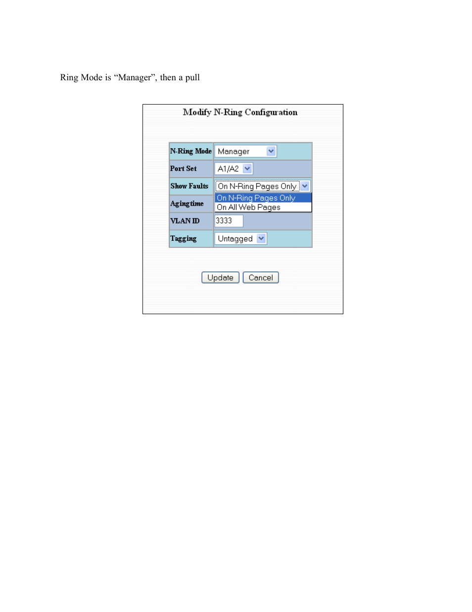 N-ring configuration (continued) | N-Tron 9000 User Manual | Page 59 / 145