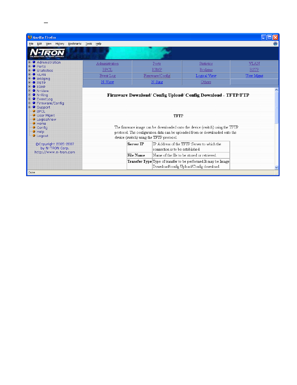 Help – firmware/config | N-Tron 9000 User Manual | Page 88 / 145