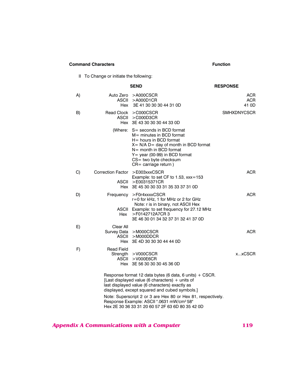 NARDA 8718B User Manual | Page 120 / 137