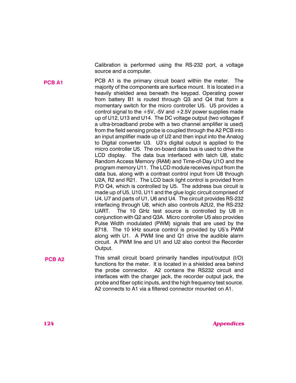 NARDA 8718B User Manual | Page 125 / 137