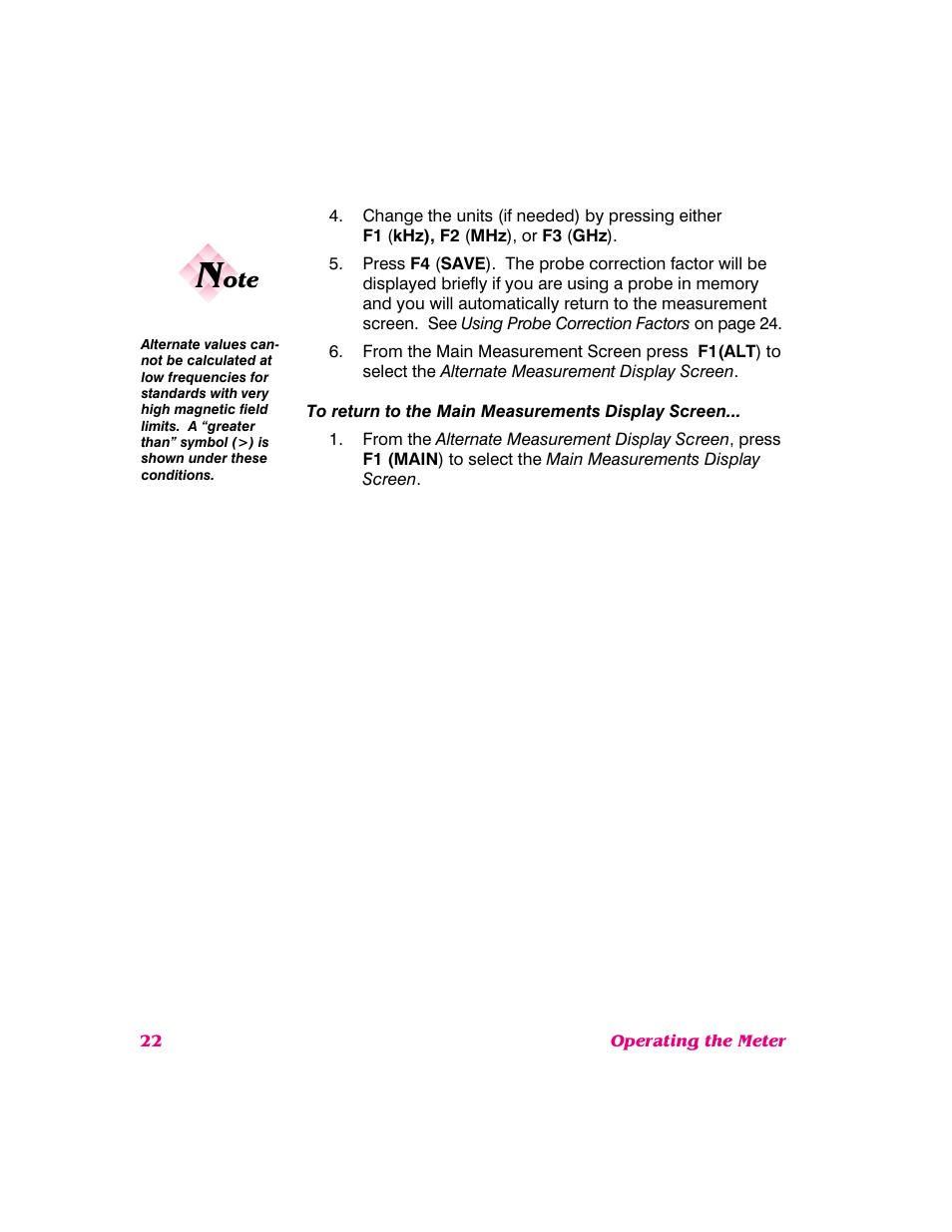 NARDA 8718B User Manual | Page 23 / 137