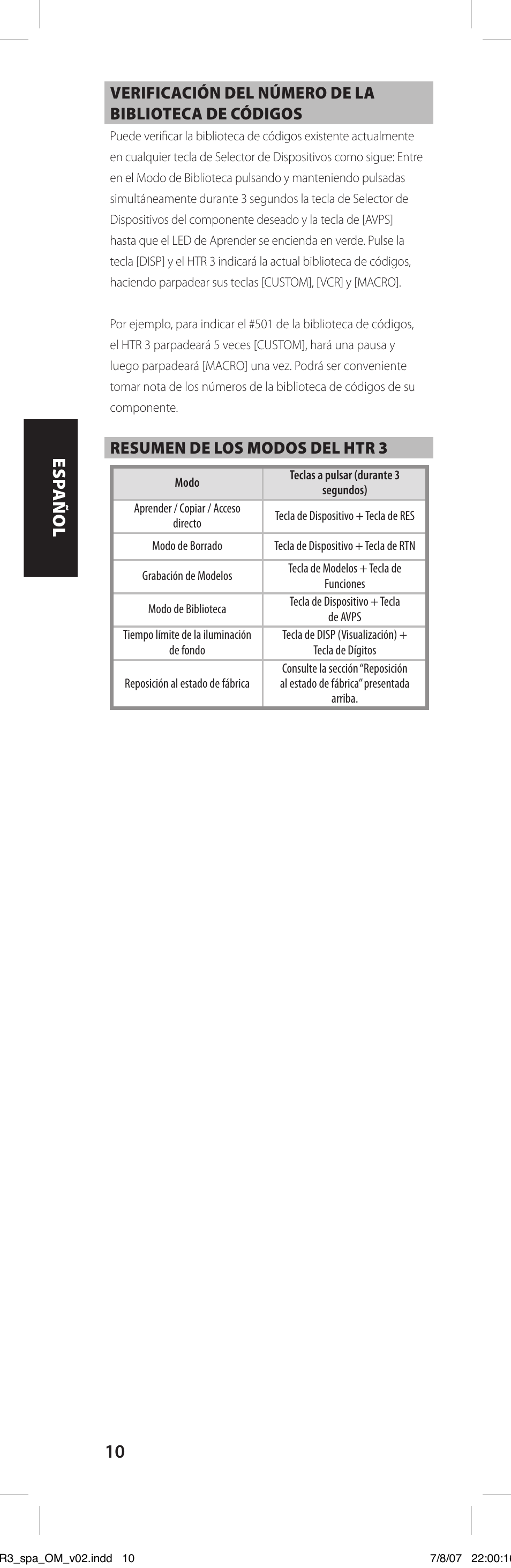 NAD HTR-3 User Manual | Page 28 / 72